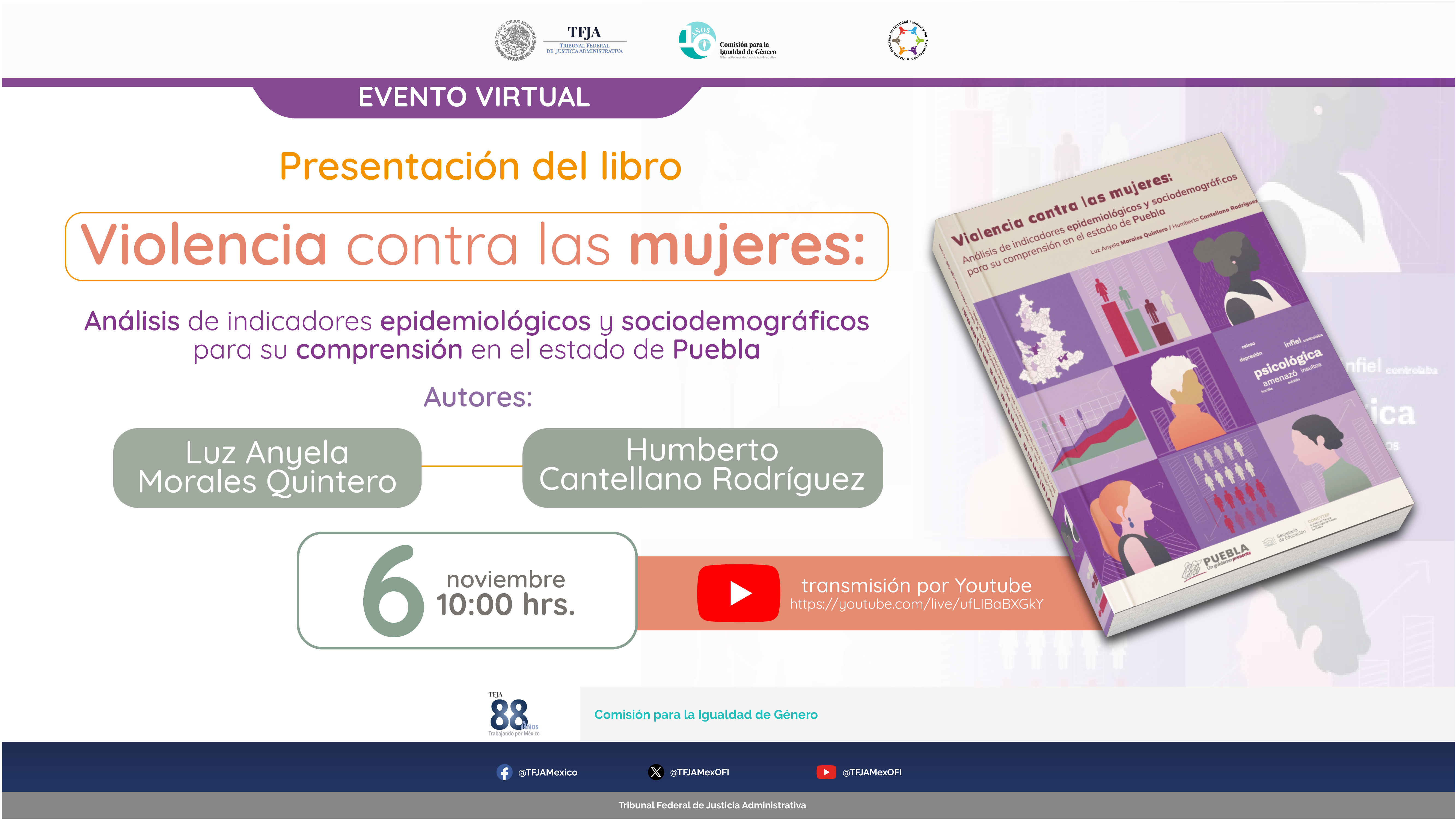 Presentación del Libro “Violencia contra las mujeres”
