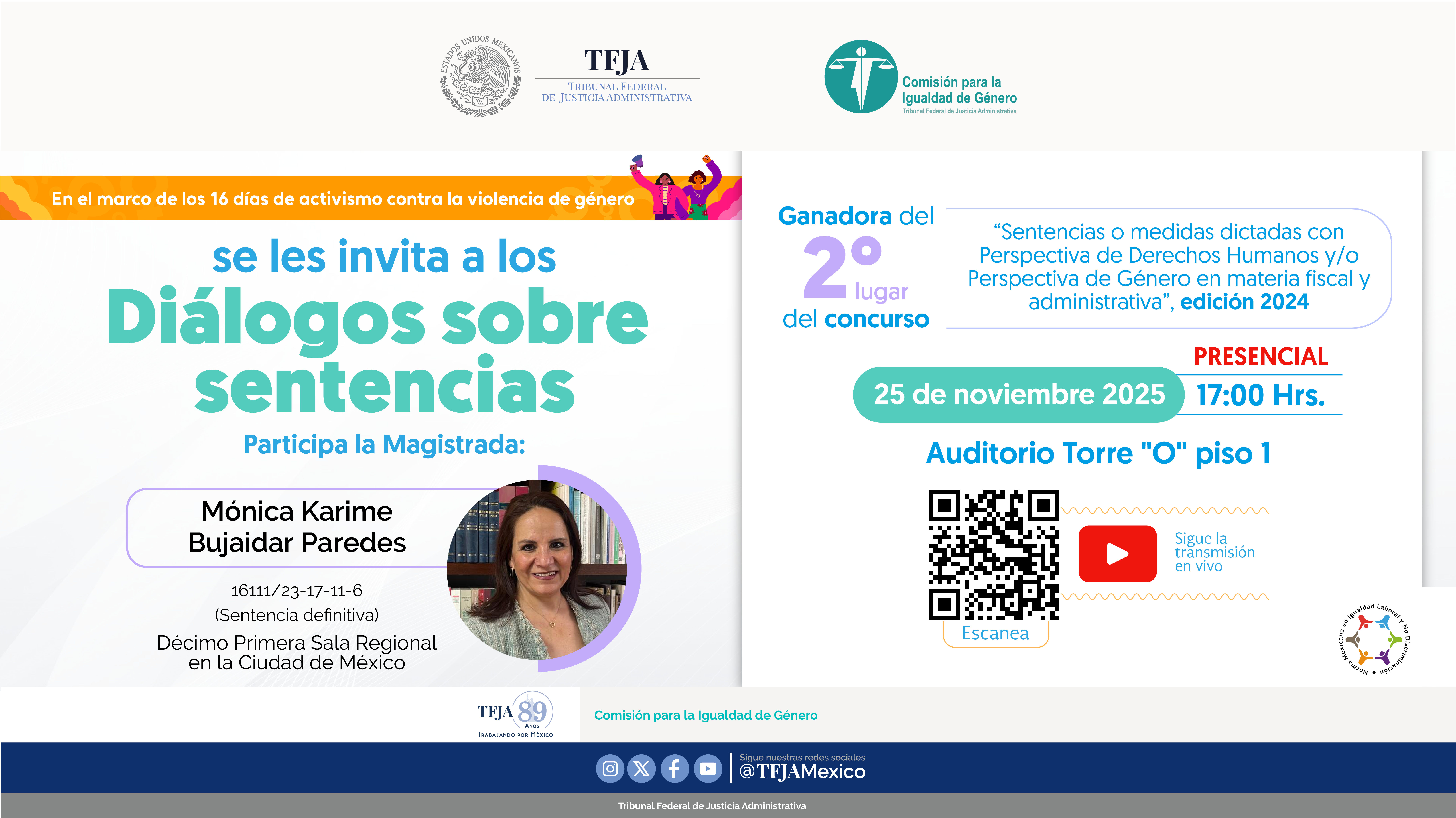 Diálogos sobre sentencias 2025 – Tercera emisión