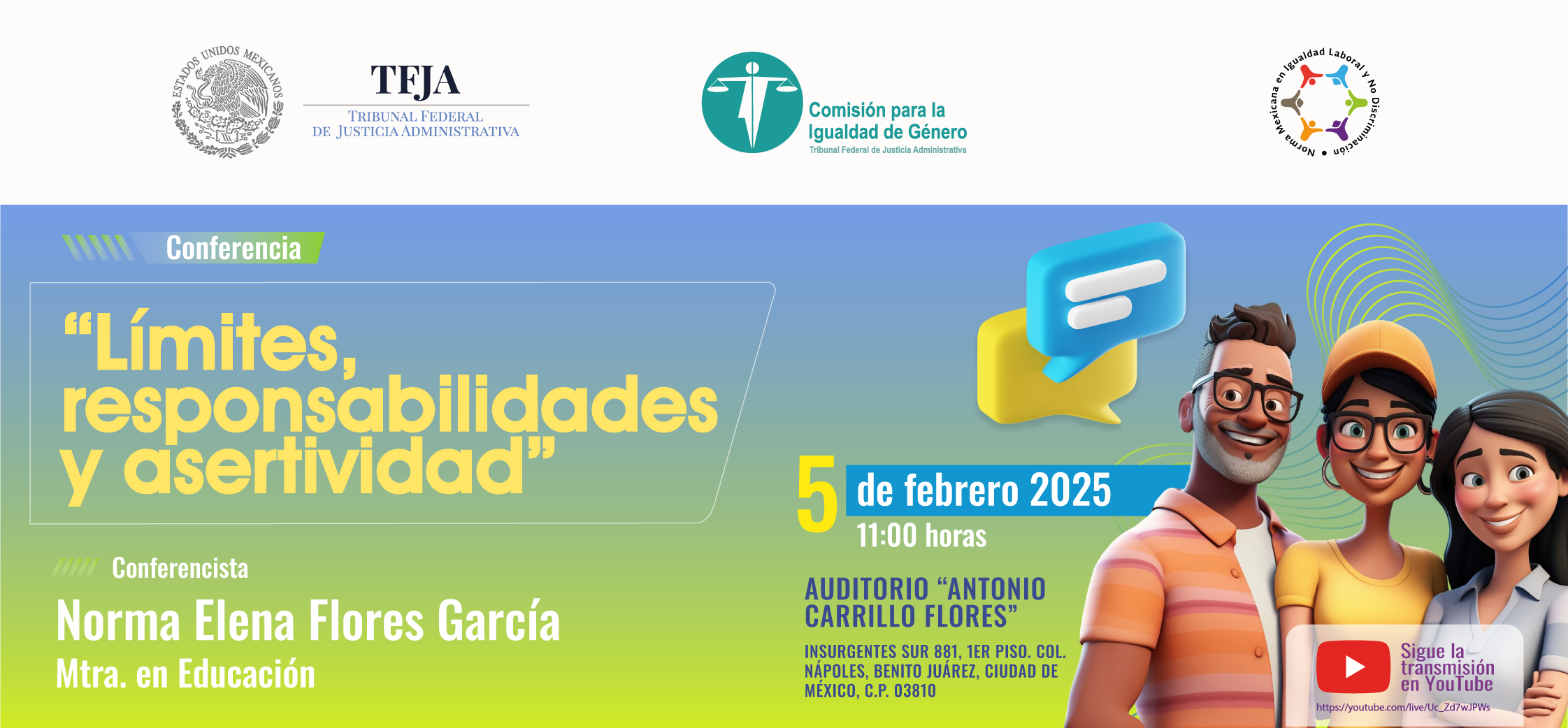 Límites, responsabilidades y asertividad