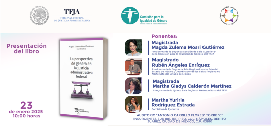 La perspectiva de género en la justicia administrativa federal
