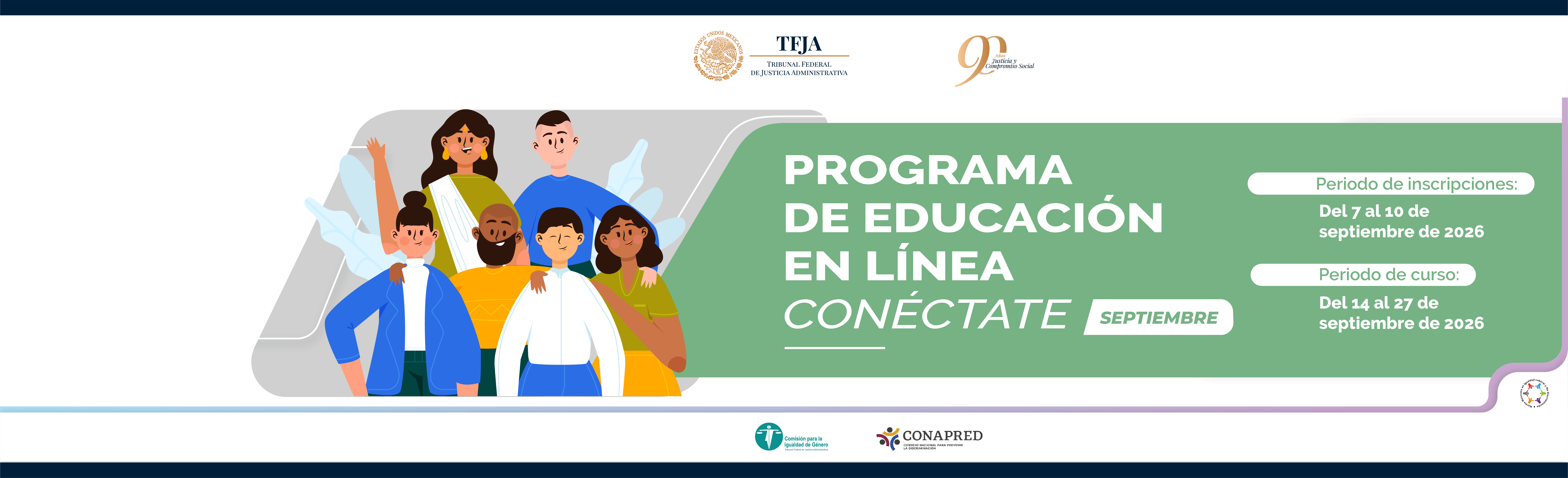 Programa de educación en línea