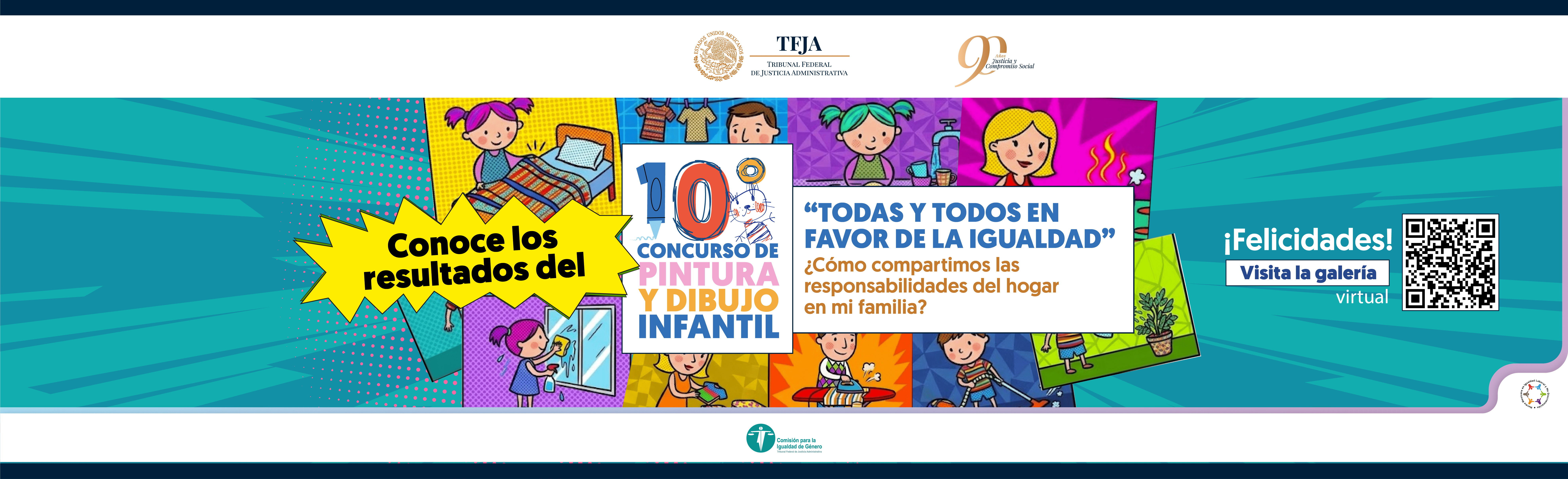 Resultados del Décimo Concurso De Pintura Y Dibujo Infantil “Todas Y Todos En Favor De La Igualdad”