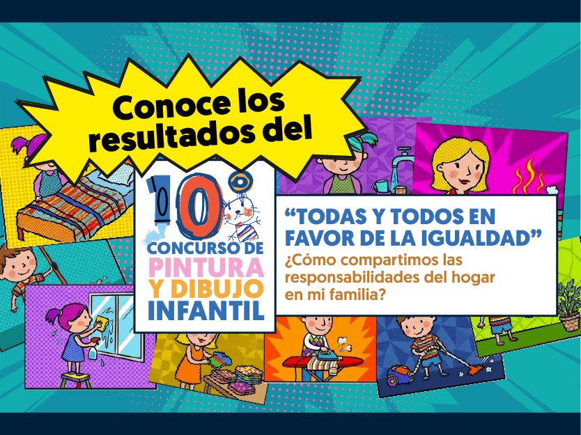 Resultados del Décimo Concurso De Pintura Y Dibujo Infantil “Todas Y Todos En Favor De La Igualdad”