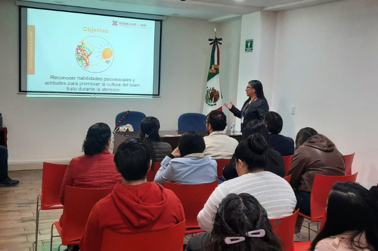 Taller de: “Cultura del buen trato” en la Sala Regional de Hidalgo