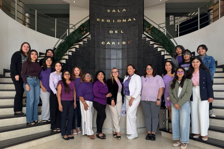 Sala Regional en Quintana Roo conmemora el 8 de marzo