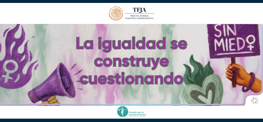 La igualdad se construye