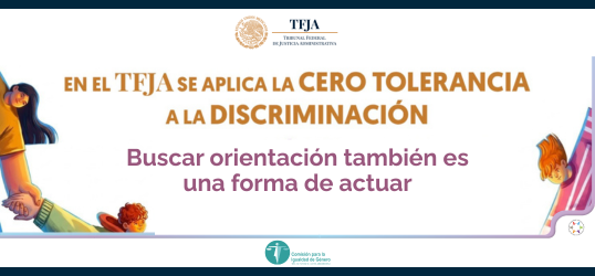 En el TFJA se aplica la cero tolerancia... Buscar orientación